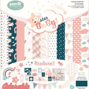 Bokmönster tryckt pappersdyna för scrapbooking Paper Cardmaking Crafting