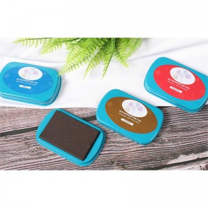 Colorful DIY craft finger print exquisite ink pad for scrapbooking lovers