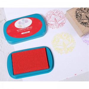 Colorful DIY craft finger print exquisite ink pad for scrapbooking lovers