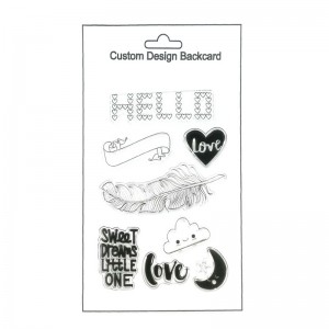 Wholesale factory price clear stamp for DIY Hobby