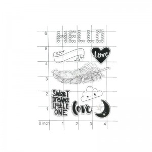 Wholesale factory price clear stamp for DIY Hobby