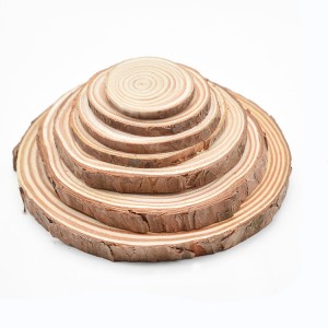 Natural color unfinished pine wood shape for Art accessory Art decor