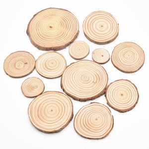 Natural color unfinished pine wood shape for Art accessory Art decor