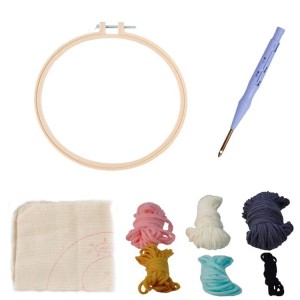 I-BPN002 Hot Sale Unicorn Punch Needle Kits for Embroidery Beginner