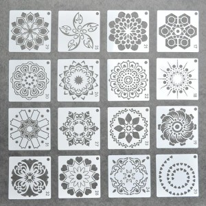 China wholesale Christmas Paper Pads Supplier –  Custom design drawing stencil template  – JS Crafts