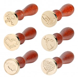 DIY wax sealing ntoo kov stamp rau kho kom zoo nkauj