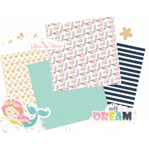 ASPD005 My Little Dream Theme Scrapbook Paper Pads For Scrapbooking
